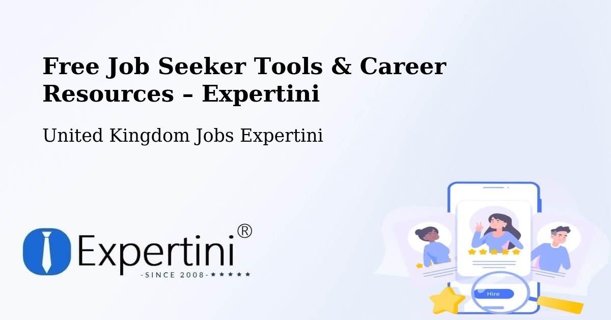 Free Job Seeker Tools & Career Resources – Potters Bar - Potters Bar, United Kingdom Jobs Expertini